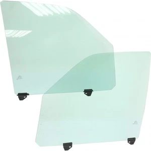 For Lincoln Navigator Door Window Glass 1998-2002 Driver & Passenger Front Green - Picture 1 of 6