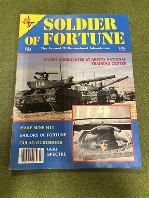 SOLDIER OF FORTUNE MAGAZINE July 1982 Military - Image 1 of 4