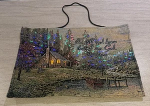 Tapiz de pared iluminado Thomas Kinkade retiro pacífico - Imagen 1 de 14