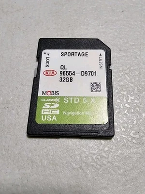 KIA SPORTAGE Map Navigation SD Card 96554 D9701 - Image 1 of 2