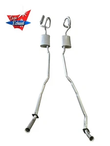 1973 Buick Riviera 455 Engine Dual Exhaust System Aluminized Without Resonators - Picture 1 of 4