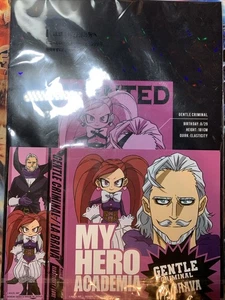 My Hero Academia Clear File Sticker 9 set Banpresto Ichiban Kuji Izuku Midoriya - Foto 1 di 2