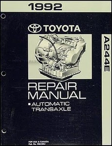 Manual De Reparación De Transmisión Automática Rebuild Para Toyota Paseo 1992 - Imagen 1 de 2