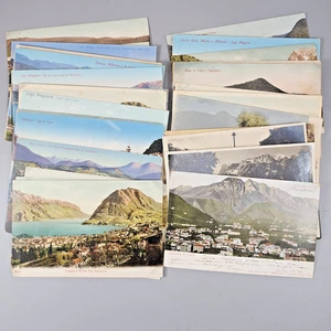 Vintage italienische Postkarten Lot 30 Maggiore, Lugano, Garda - Anfang 20. Jahrhundert - Bild 1 von 9
