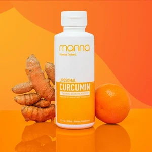 Manna Vitamins Evolved Liposomal Liquid Curcumin for Advanced Absorption Best... - Picture 1 of 8