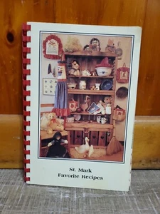 St. Mark Favorite Recipes Cookbook 1990 Ohio - Picture 1 of 10