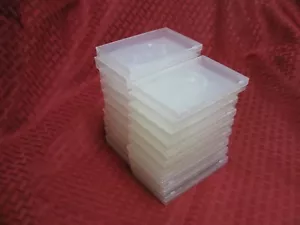Lot of 19 Poly Cassette tape Cases Clear Soft Plastic - Imagen 1 de 3