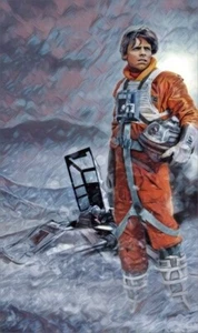 Classic Sports Prints - Luke Skywalker - Star Wars - Ready2Hang Canvas - Huge - Picture 1 of 3