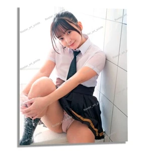 8x10 Gorgeous Japanese Woman Upskirt Shower Costume EXCLUSIVE Photo Print AS534 - Picture 1 of 3