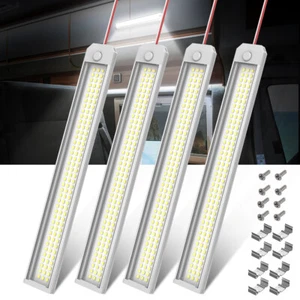 12V 144LED Innenraumleuchte Beleuchtung Deckenlampe Wohnmobil Wohnwagen Streifen - Bild 1 von 26