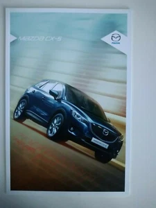 MAZDA CX-5 CX5 2.0 Petrol 2.2 Diesel SE-Lux Sport Nav UK Brochure February 2014 - Picture 1 of 1