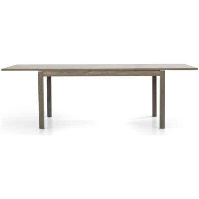 Mesa De Comedor Extensible Moderna De Roble Gris Diseño Sala De Estar - Imagen 1 de 4