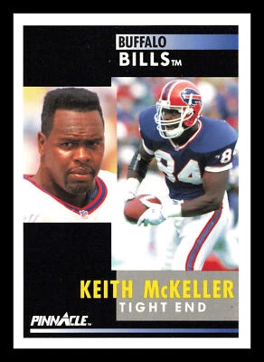Keith McKeller #163 1991 Pinnacle Buffalo Bills Football - Image 1 of 2