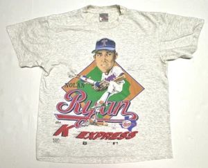 Texas Rangers Nolan Ryan Karikatur Rocket Express T-Shirt Herren Größe L Oneita - Bild 1 von 8