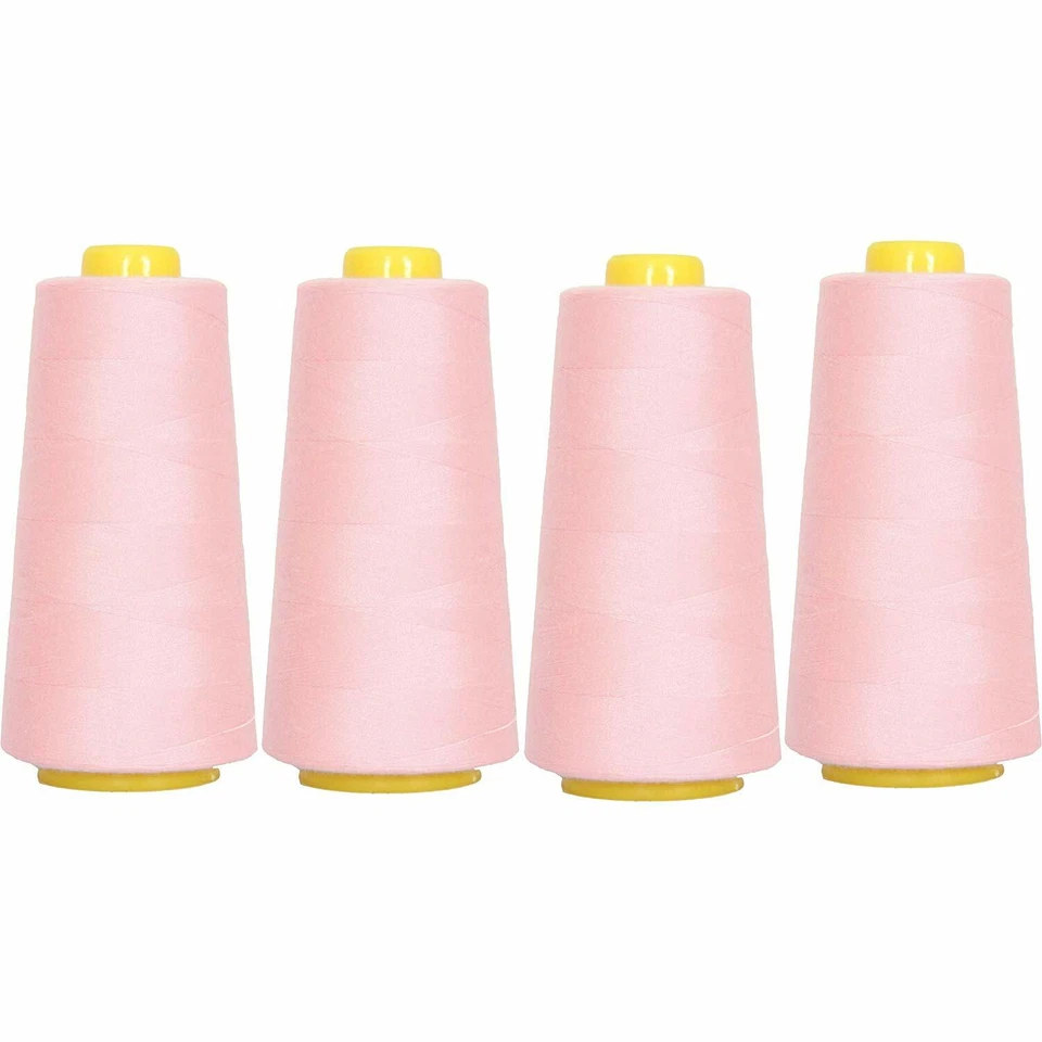 4 BIG CONES SERGER OVERLOCK THREAD SEWING THREADART - 50 COLORS - 2750 YD CONES - Image 1 of 4