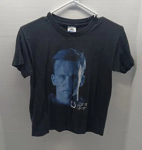 Vintage Peyton Manning FRANCHISE FACE Colts #18 NFL T-Shirt ~ Youth S **RARE** - Picture 1 of 3