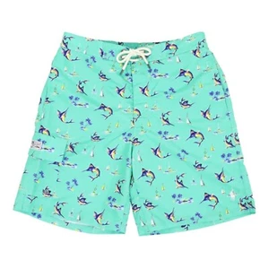 Polo Ralph Lauren Swim Trunks Swimsuit w/Cargo Pocket - Swordfish, Aloha, Floral - Picture 1 of 7