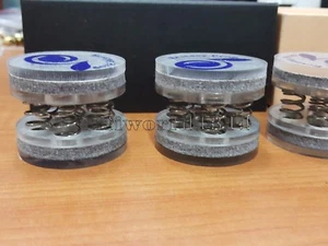 4x Spring Float Speaker Spike Amp Stand Base FeetI isolator Feet HIFI  - Picture 1 of 3