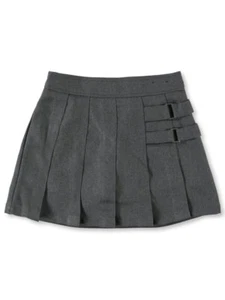 French Toast Big Girls’ Pleated Scooter with Side Buckle Accent (Sizes 7 - 20) - Picture 1 of 8