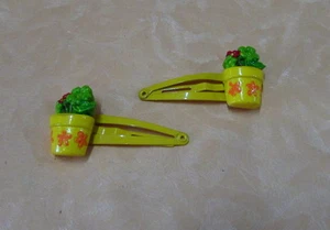 2 FORCINA A SCATTO VASO FIORI  lunghezza 4,5cm   cod.16297 - Picture 1 of 1