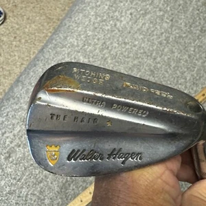 1956-57 Walter Hagen The Haig Ultra Powered PW Right Steel TT Rocket Stiff - Picture 1 of 4