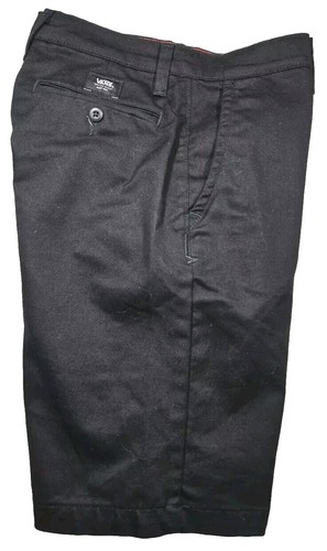 Nuovo! VANS Pantaloncini cinesi estivi neri Cttn Poly Twill donna flt.Fnt (26) (12)