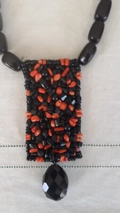 Collana Onice e Corallo - Foto 1 di 8
