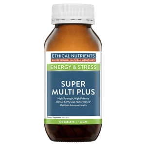 Ethical Nutrients Super Multi Plus 120 Tablets High Potency Daily Multivitamin - Picture 1 of 4