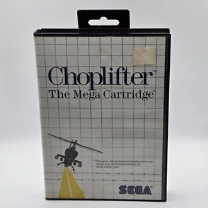 Sega Master System, Choplifter, SMS, Genuine, Cartridge Tested, Retro Gaming - Picture 1 of 12