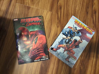 Lote de dos novelas gráficas Deadpool - Team-Up, Deadpool vs Carnage Foto 1 de 4
