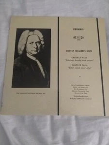 Musical Heritage Society MHS 1270 Bach Cantata 36 64 - Picture 1 of 2