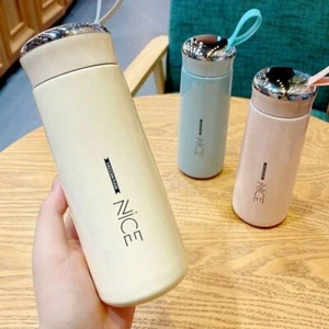 Outdoors Convenient Leak-Proof Thermos Cup Glass Cup Water Cup Thermal Flask - Picture 1 of 16