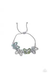 Paparazzi Jewelry Bracelet - Butterfly Belonging - Green - Picture 1 of 2