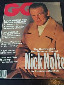 GQ magazine 1991, Nick Nolte, Francis Ford Coppola, Disney, Patsy Kensit - Picture 1 of 1