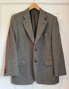 Blazer de tweed espiga de lana pura M&S para hombre Reino Unido 40"S - Imagen 1 de 5