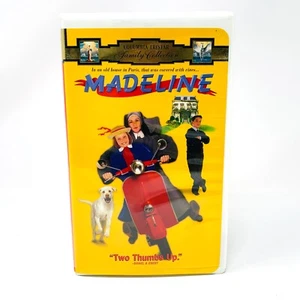 Madeline 1998 Movie VHS Tape w/ Clamshell Case Filmed in Paris Frances McDormand - Foto 1 di 10