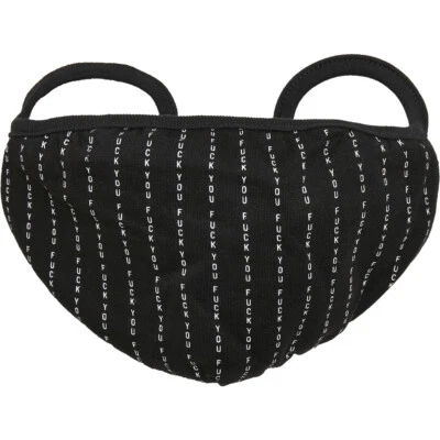 Mister Tee Fick Dich Faccia Maschera Di 2Pack Viso Bocca Naso Bedeckung Allover - Immagine 1 di 4