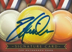ERIC HEIDEN OLYMPIC LEGEND SIGNED OLYMPIC SIGNATURE CARD - Picture 1 of 1