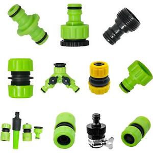 QUALITY GARDEN WATER HOSE PIPE CONNECTORS & FITTINGS Garden Tap Adaptor Plastic