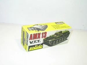 n09, Boite char AMX 13 VTT  militaire repro SOLIDO - Picture 1 of 1