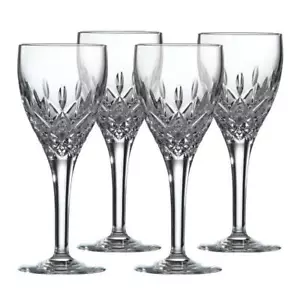 Royal Doulton Highclere Premium Crystal Goblet 300ml - Set Of 4 - Foto 1 di 4