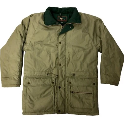 Field Stream Khaki Parka Down Filled Green HUNTING Field Coat Winter Jacket M - Image 1 of 4