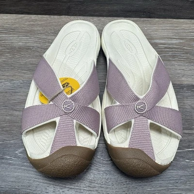 Sandalias Keen Bali Mujer Rosa Sin Cordones Cómodas Tobogán Playa Caminar Talla 7.5 Foto 1 de 4