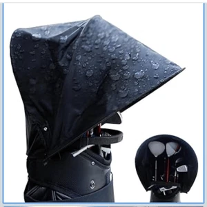 Golftasche Regenschutz - Universal Golfschlägertasche schwarz Verdeck - Bild 1 von 10