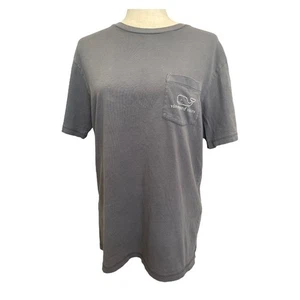 T-shirt maglietta Vineyard Vines grigia 100% cotone grafica balena S - Foto 1 di 8