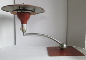 Mid-Century Modern UFO Saucer "Sight Light" M.G. Wheeler Table Lamp BSMT - Picture 1 of 16