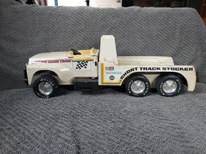 Vintage Nylint Pressed Steel Tow Truck, Race Team, Short Track Stocker - 1980 - Picture 1 of 5