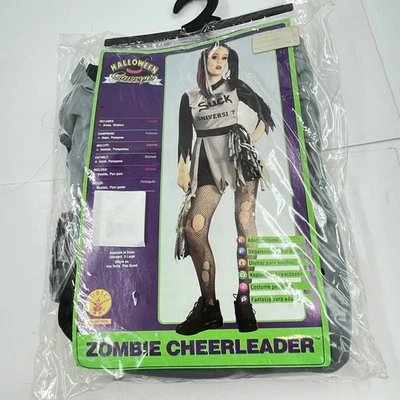 Rubie's Zombie Cheerleader 万圣节服装,2 件 - 成人标准 12 - 全新 — 第 1/4 张图片