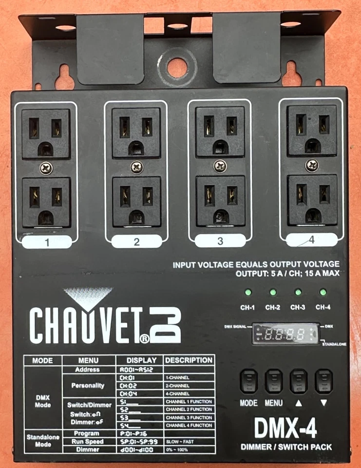 Lighting Controller DMX-4 CHAUVET DJ - Pre Owned - Image 1 of 4