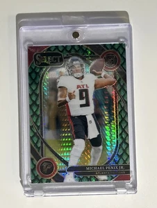2024 Panini Select Michael Penix Jr. Club Level Dragon Scale #d 11/81 RC - #235 - Imagen 1 de 2